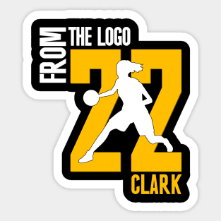 From the logo 22 Caitlin Clark Sticker